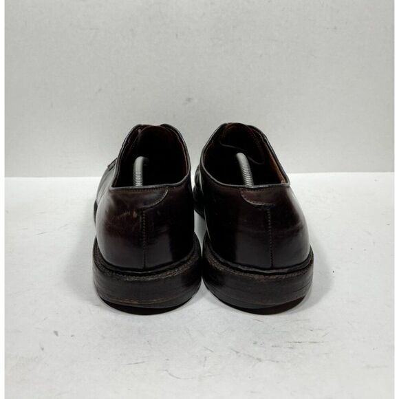 Alden x Sherman Brothers 990 Shell Cordovan Plain Toe Blucher Shoes Mens Sz 13 B - Picture 4 of 9